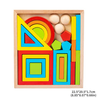Thumbnail for Woods™ - Découvertes colorées - Jouets à empiler Arc-en-ciel
