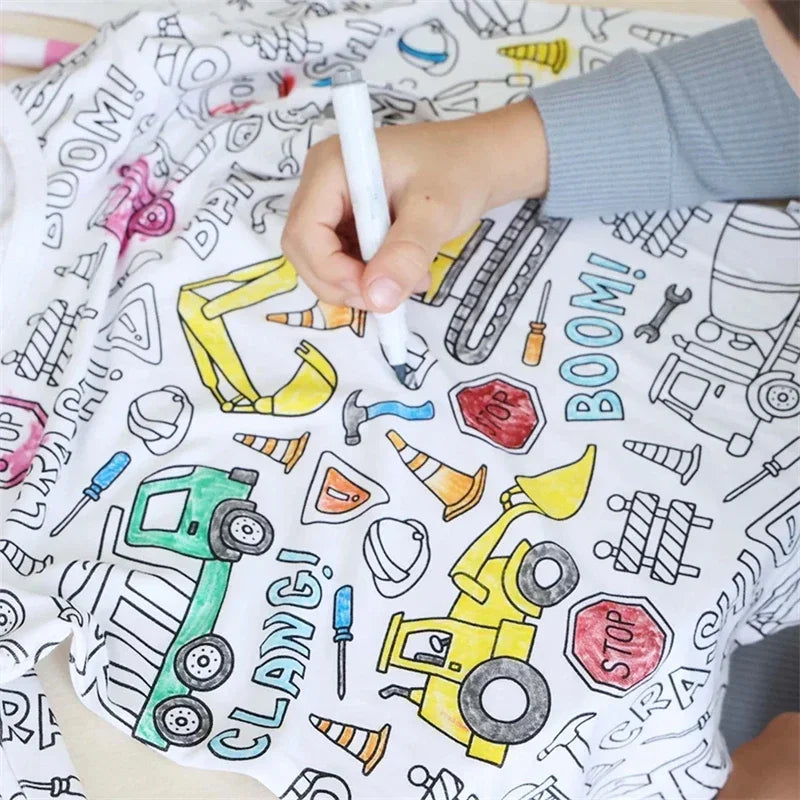 DIY Pajama Set™ – Couleur et rêve – Colours Pyjama pour enfants