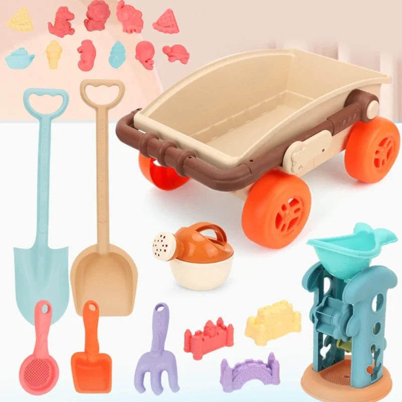 Beach Cart Set™ – S'amuser sur le sable en été – Jeu de plage