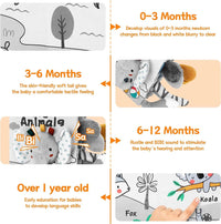Thumbnail for Soft Sensory Book – Sentir et découvrir – Livret du bébé