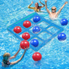 Pool Tic Tac Toe – Coloré et amusant - Jeu de piscine quatre en ligne