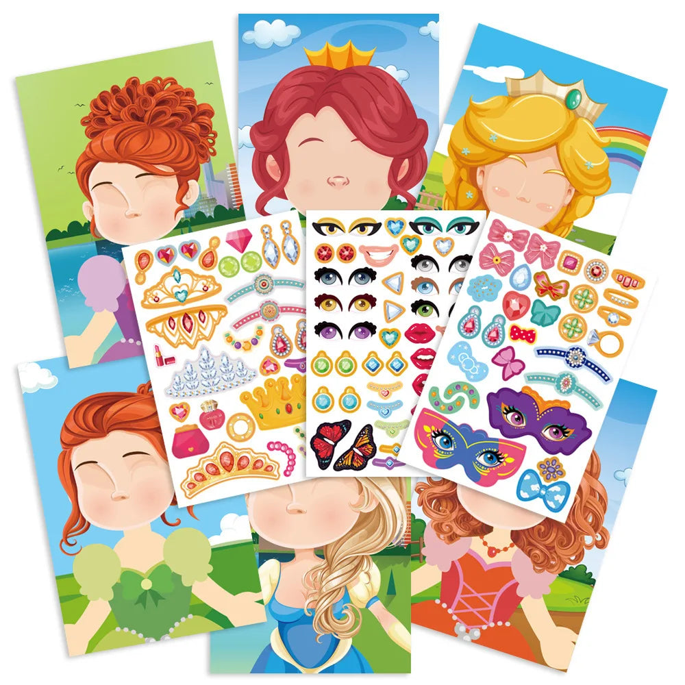Funny Faces™ – Plaisir animal et plaisir collant – Livre d'autocollants réutilisables