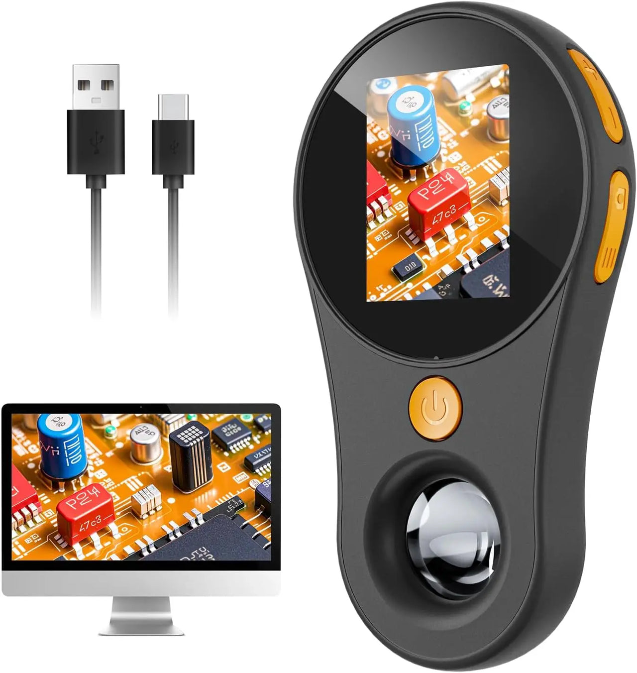 Pocket Microscope 500X - Petite et puissante - Loupe à main