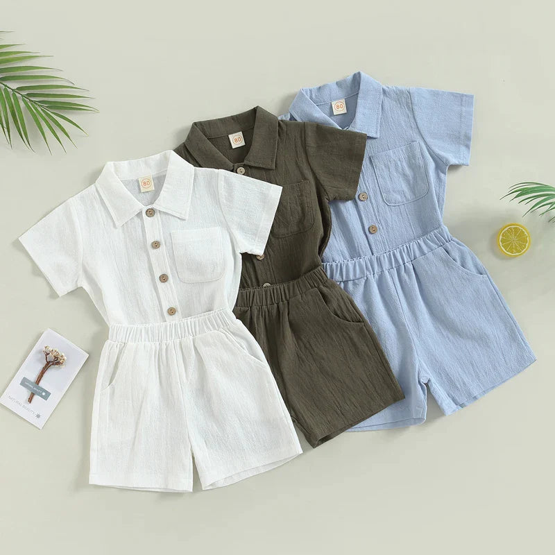 Mini Fashion™ – Robuste et élégant – Ensemble pour bébé en coton