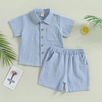 Thumbnail for Mini Fashion™ – Robuste et élégant – Ensemble pour bébé en coton