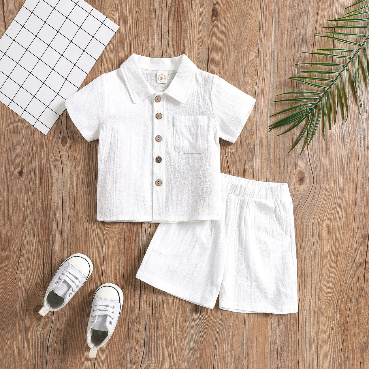 Mini Fashion™ – Robuste et élégant – Ensemble pour bébé en coton