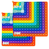 Multicolor Fidget Board™ - Améliorer les compétences en calcul - Tableau de Fidget Reken