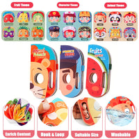 Thumbnail for Mask Book™ – Bébé apprend ses premières impressions - Livre de masques en tissu