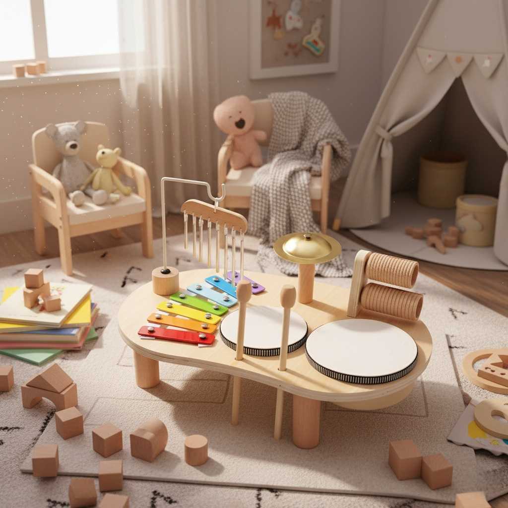 Baby Music Set™ - Magie Musicale - Ensemble d'Éveil Musical