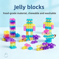 Thumbnail for JellyBuild – Doux et créatif – Blocs de construction souples en gelée