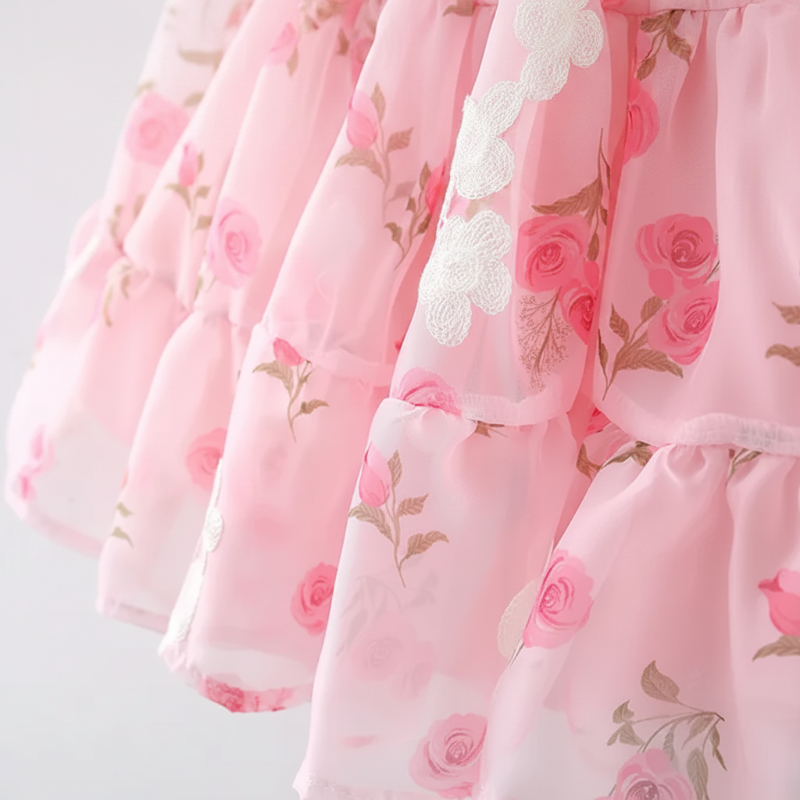 Girls Butterfly Dress – Mignonne et légère – Robe pour enfant
