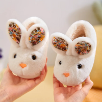 Thumbnail for BunnyToes – Douces et chaudes – Chaussons en peluche en forme de lapin