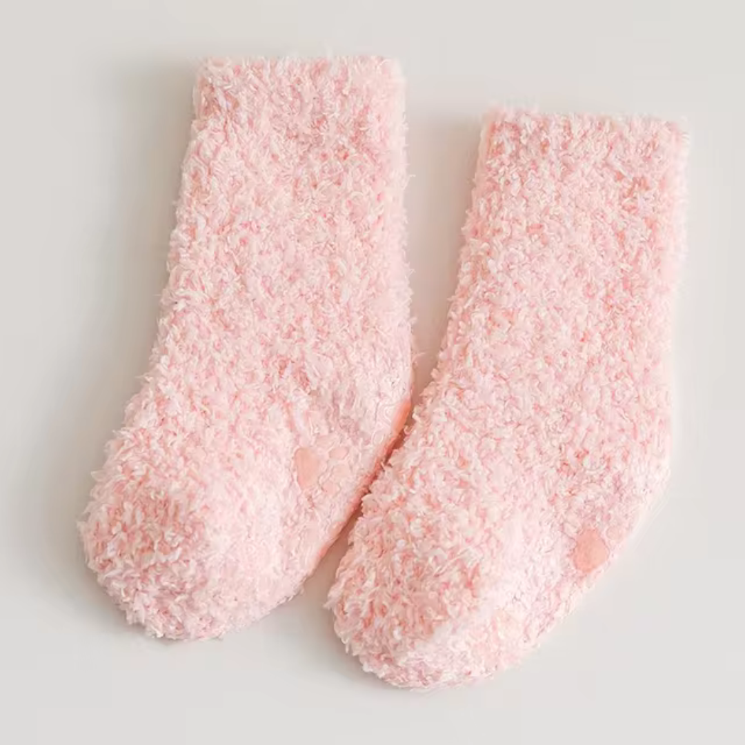 SnuggleBoo – Chaudes et douces – Chaussettes en polaire pour bébés