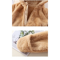 Thumbnail for CozyBear – Doux et chaud – Combinaison pour bébé avec capuche à motif animalier