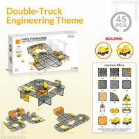 Thumbnail for Magnetic Road Blocks – Créatif et éducatif – Kit de construction « Chemins magnétiques »