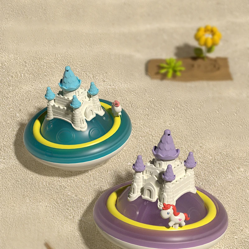 SpalshCastle – Magique et interactif – Ensemble de jeu « Château flottant de la licorne »