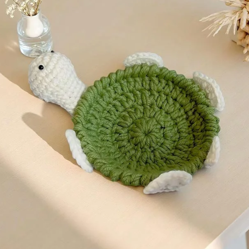 FunnyCritter – Drôle et original – Set de table « Animaux au crochet »