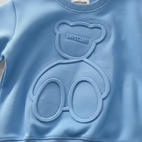 Thumbnail for LittleCloud – Confortable et douillet – Pull avec motif d'ours en 3D