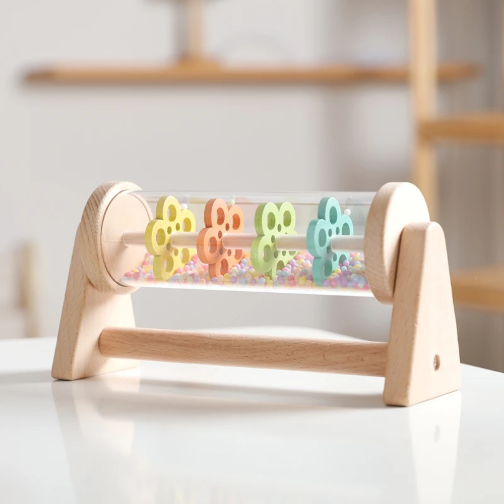 TinyMelody – Apaisant et éducatif – Jouet musical en bois avec son de pluie