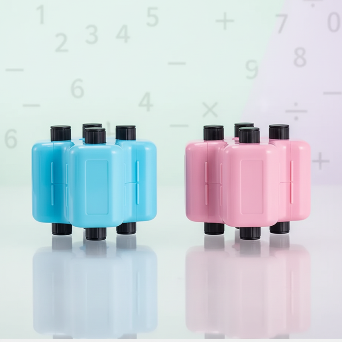 MathRoll – Entraînement et préparation à l'école – Kit de rouleaux de calcul 4 en 1