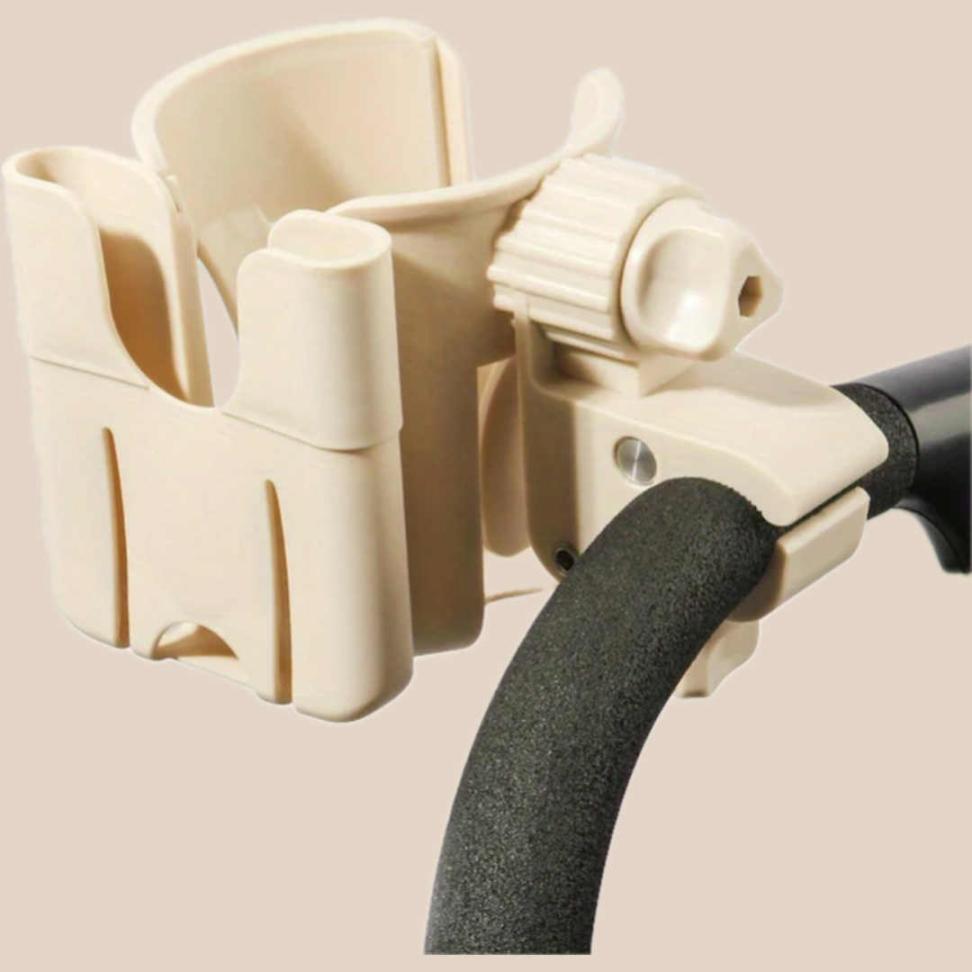 Addis – Toujours à portée de main – Support pour téléphone et gobelet pour poussette