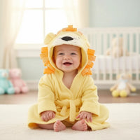 Thumbnail for CozyNest – Doux et absorbant – Peignoir avec motif animalier