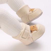 Thumbnail for TinyBoots – Chaleureuses et confortables – Chaussures en peluche pour bébés pour l'hiver