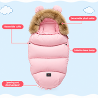 Thumbnail for CozyRide – Chaleureux et douillet – Sac de couchage pour bébé pour poussette