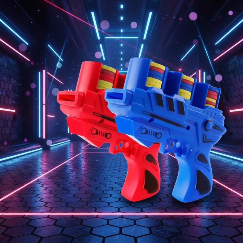 FunGun – Sûr et éducatif – Ensemble de tir en mousse