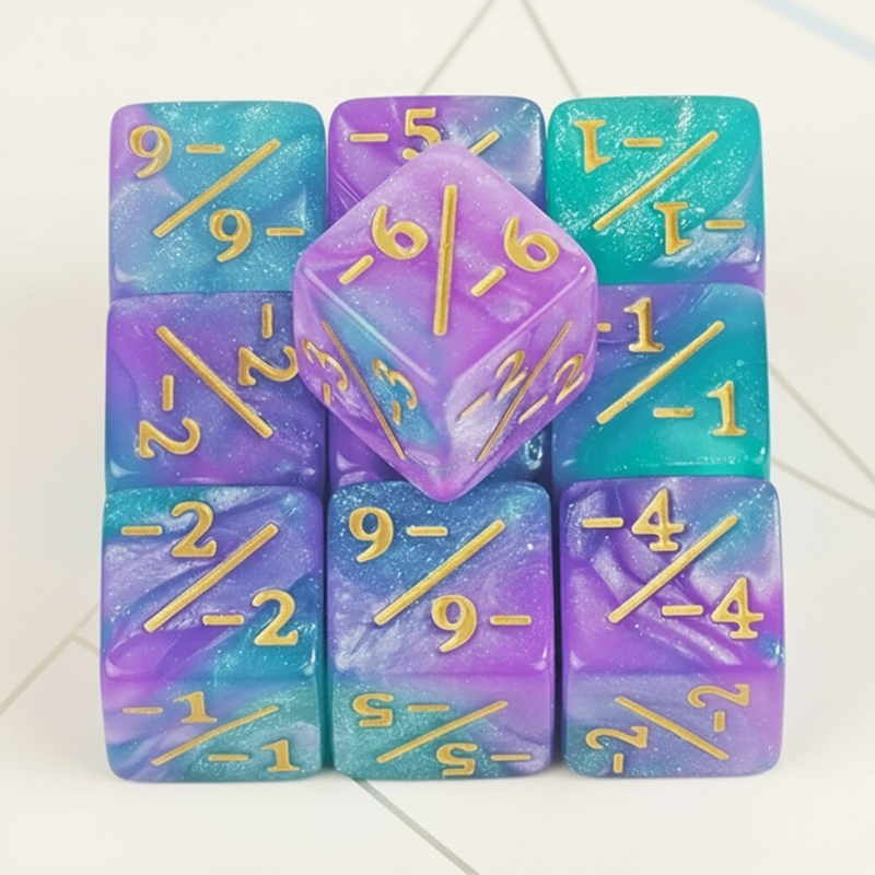 RollSmart – Ludique et éducatif – Dés D6 pour jeux de cartes