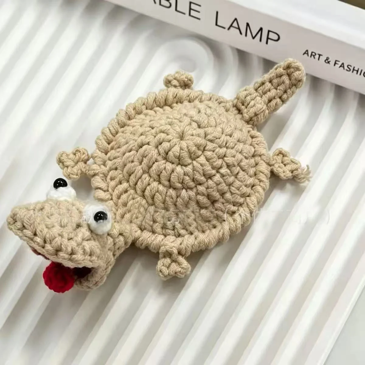 FunnyCritter – Drôle et original – Set de table « Animaux au crochet »