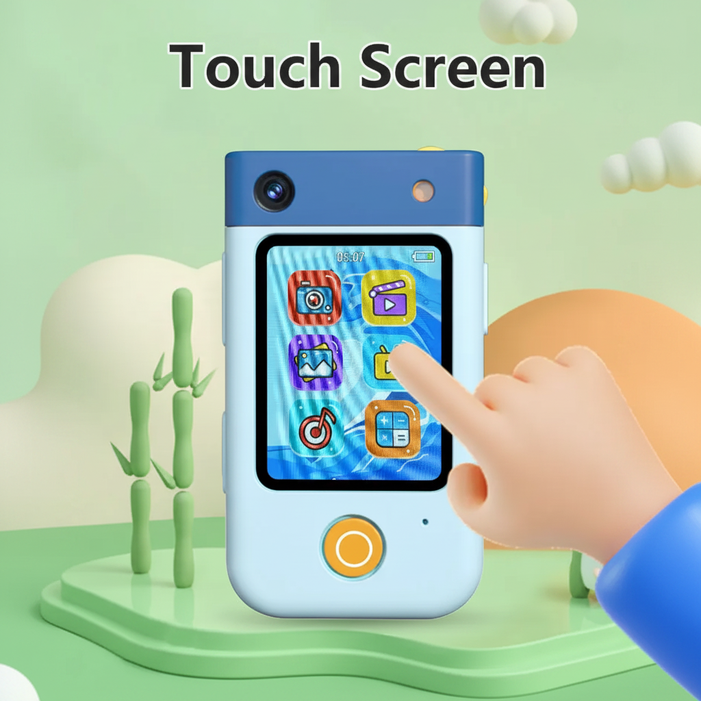 KiddoPhone – Éducatif et interactif – Smartphone pour enfants avec appareil photo et jeux