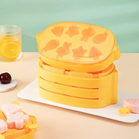 Thumbnail for LollyFun – Créatif et pratique – Moule à glaces en silicone avec boîte de conservation
