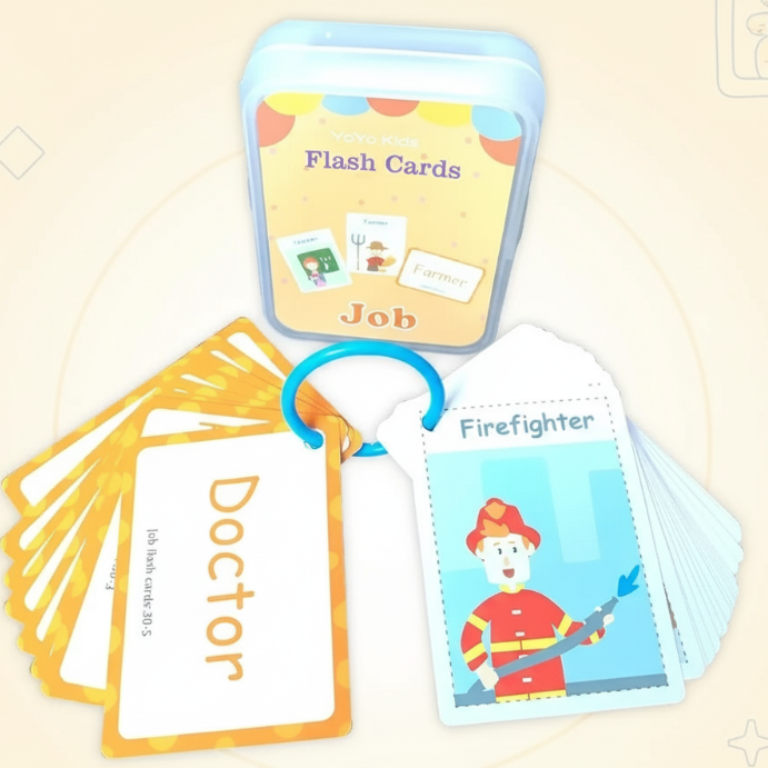 SmartyCards – Joyeux et riche en vocabulaire – Cartes éducatives (anglais)