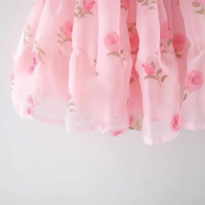 Girls Butterfly Dress – Mignonne et légère – Robe pour enfant