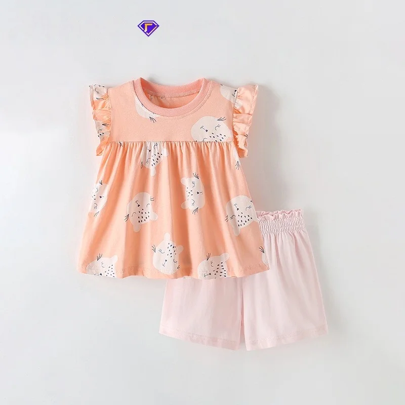 SunnyBloom – Été & Adorable – Ensemble d'été assorti