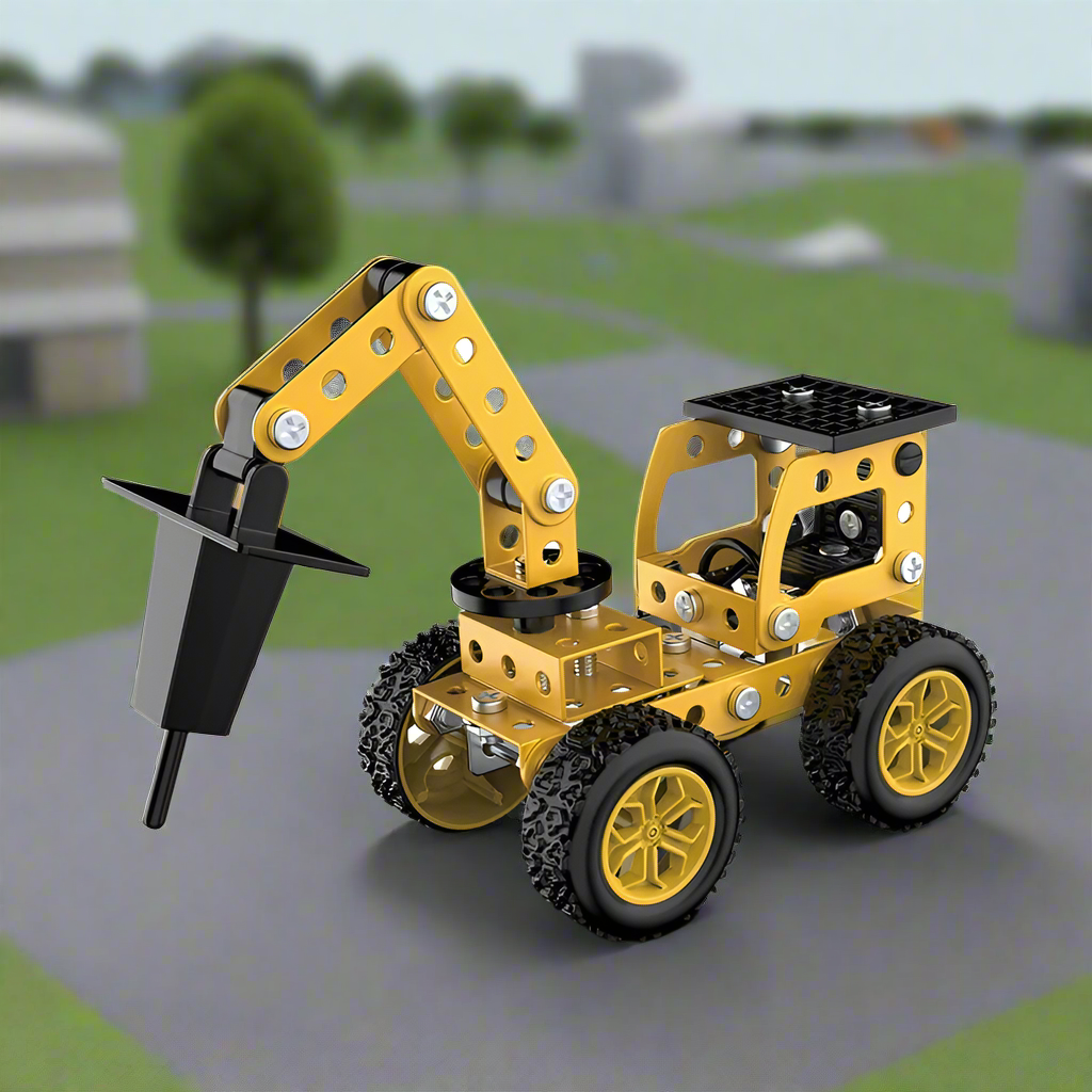 MetalBuild – Robuste et éducatif – Set de construction de véhicules
