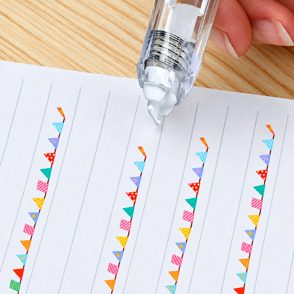 DoodleTape – Rouleau de ruban décoratif pour le journaling et les loisirs créatifs