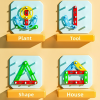Thumbnail for ShapeGenius – Créatif et éducatif – Puzzle géométrique sur panneau perforé