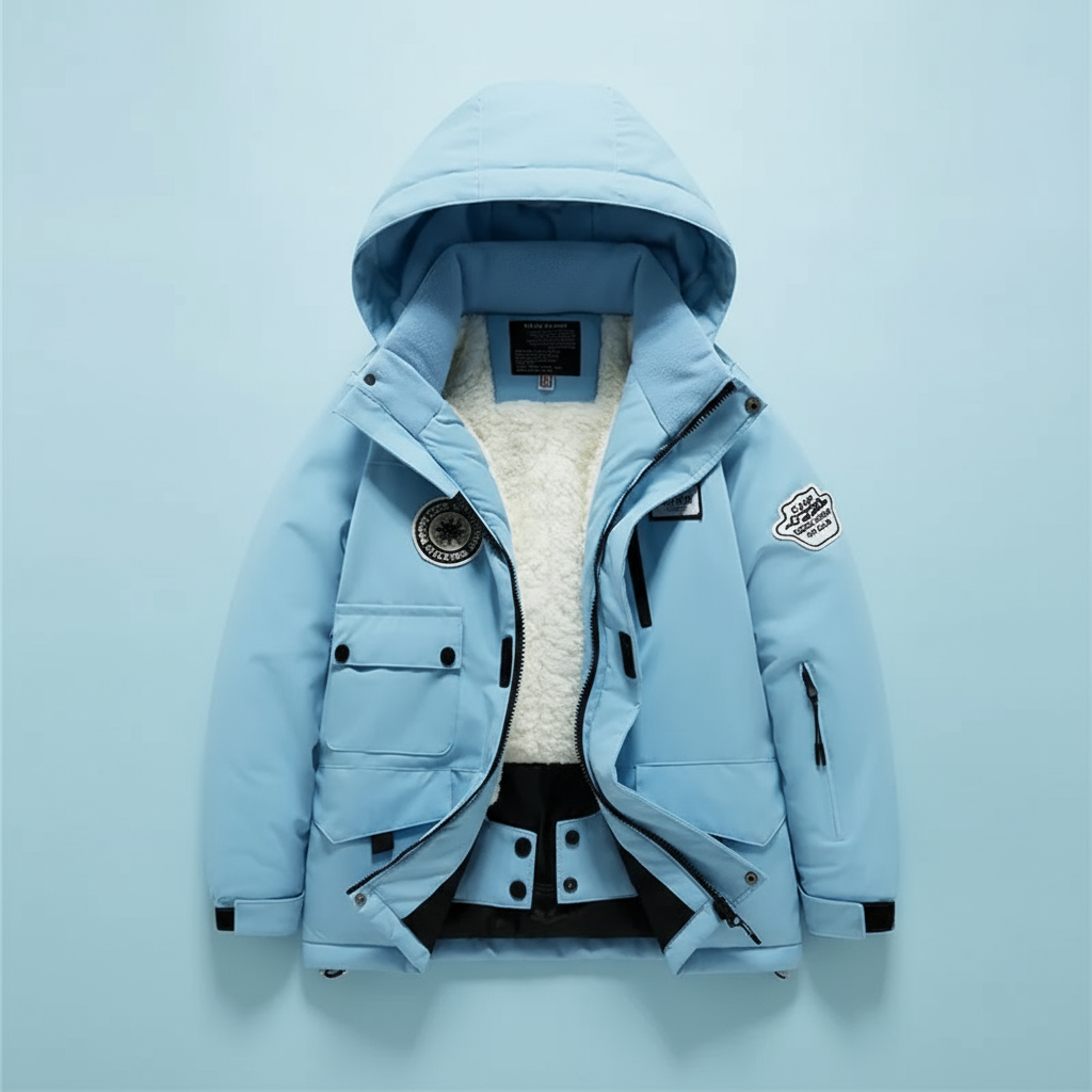 GlacierFit – Respirant et protecteur Imperméable – Combinaison de ski avec doublure polaire