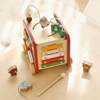 Thumbnail for BusyRide – Éducatif et polyvalent – Bus d'activités Montessori en bois