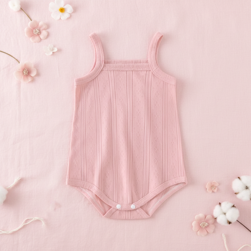 Summer Bodysuit – Léger et confortable – Body tricoté pour bébé