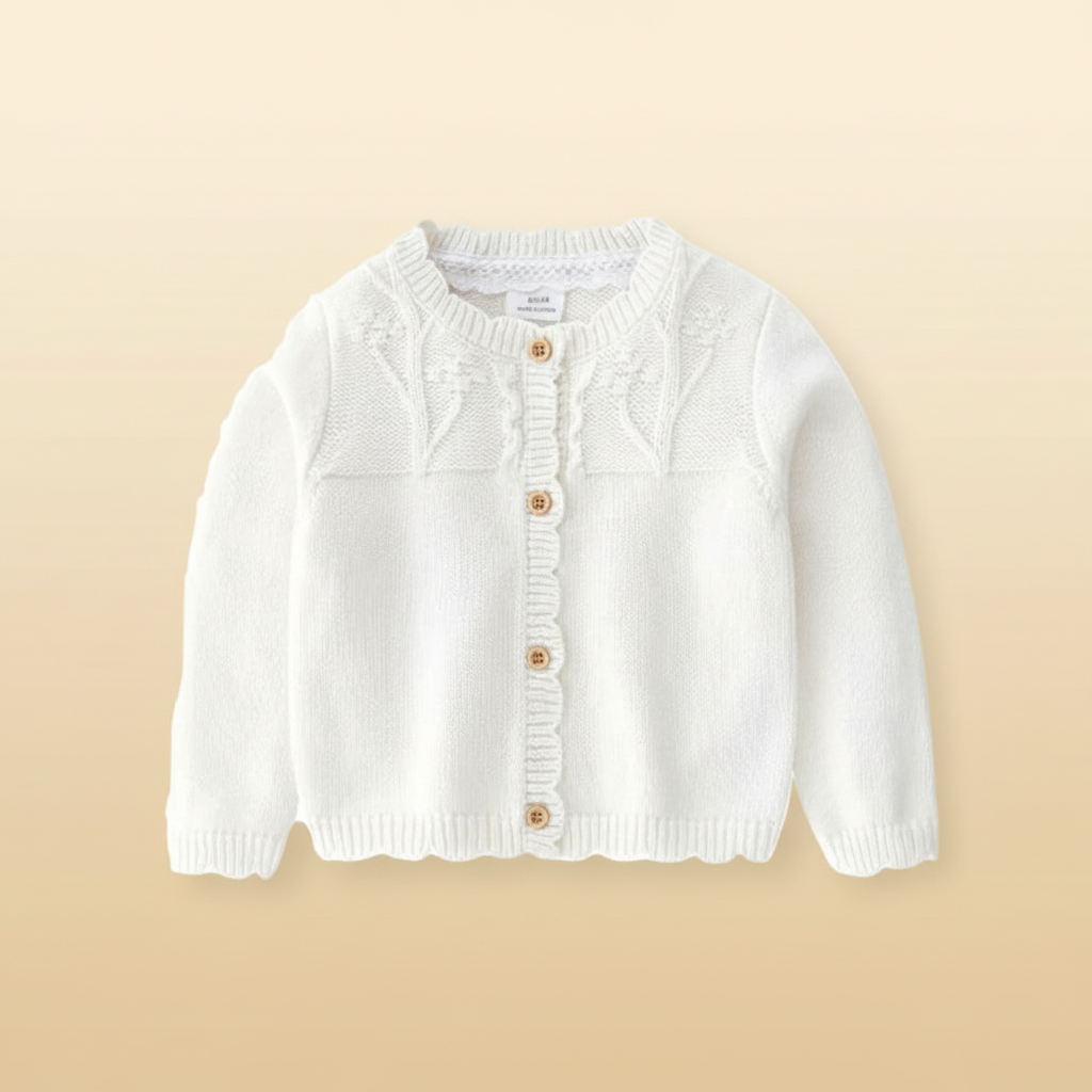 CozyCub – Confortable et tendance – Cardigan tricoté pour enfant