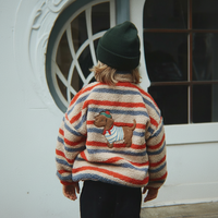Thumbnail for WarmHug – Confortable et tendance – Veste polaire pour enfant aux imprimés ludiques