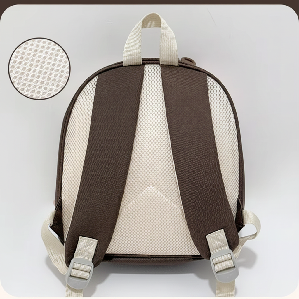 KiddoPack – Mignon et pratique – Sac à dos pour enfant avec patte lumineuse