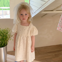 Thumbnail for LittleTwinkle – Douce et confortable – Robe pour enfant à doubles nœuds