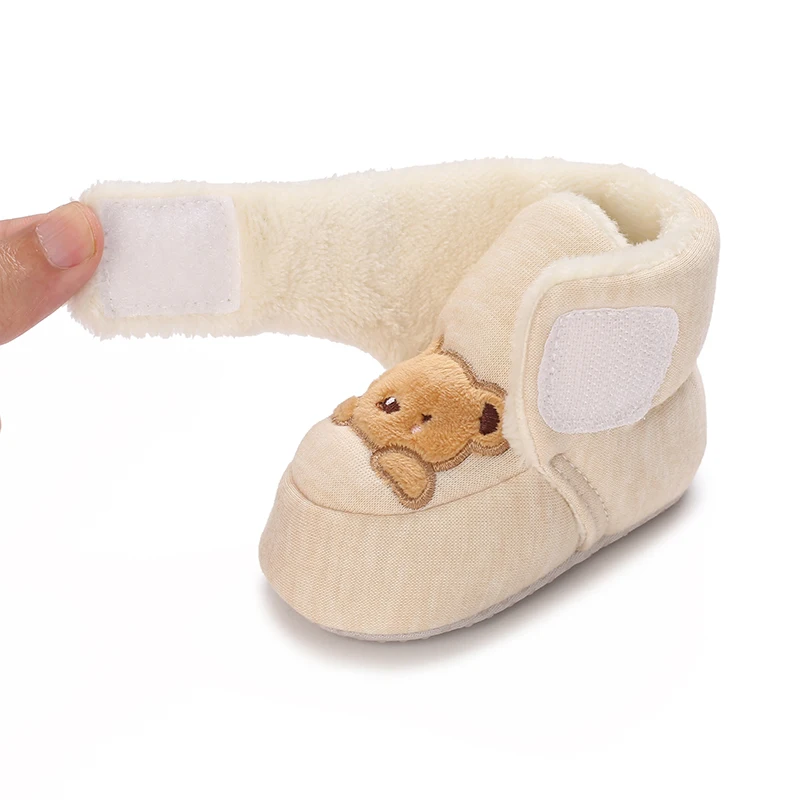 TinyBoots – Chaleureuses et confortables – Chaussures en peluche pour bébés pour l'hiver