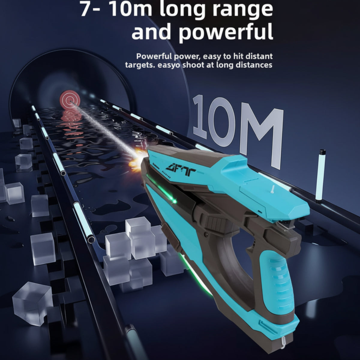 WaterStrike – Puissance et plaisir – Pistolet à eau automatique Tomahawk