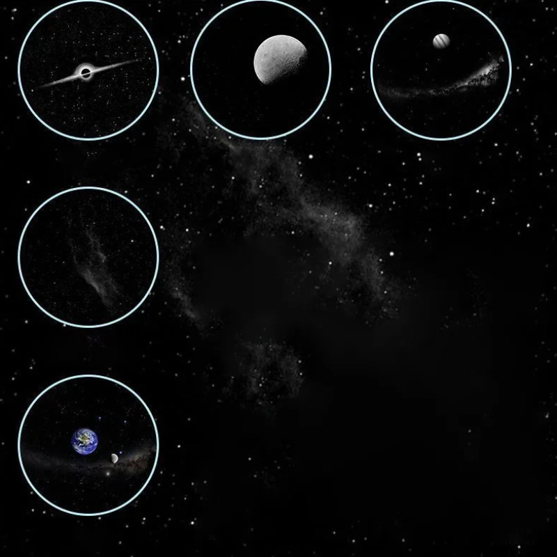 NightSky – Intensité réglable et ambiance magique dans la chambre à coucher – Lampe LED Galaxy