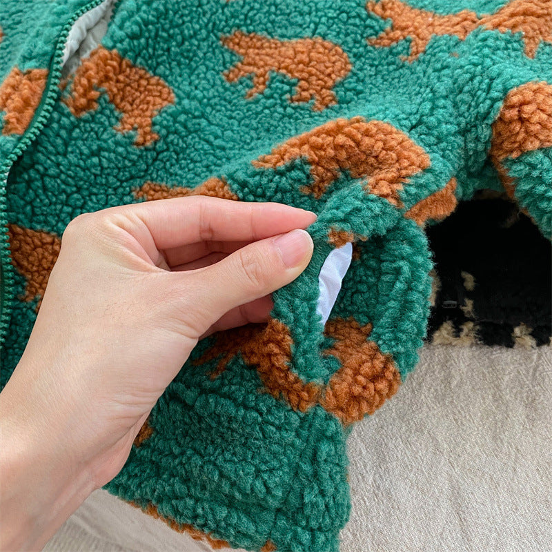 Mini Fashion  – Extra doux et chaud – Gilet polaire oursons